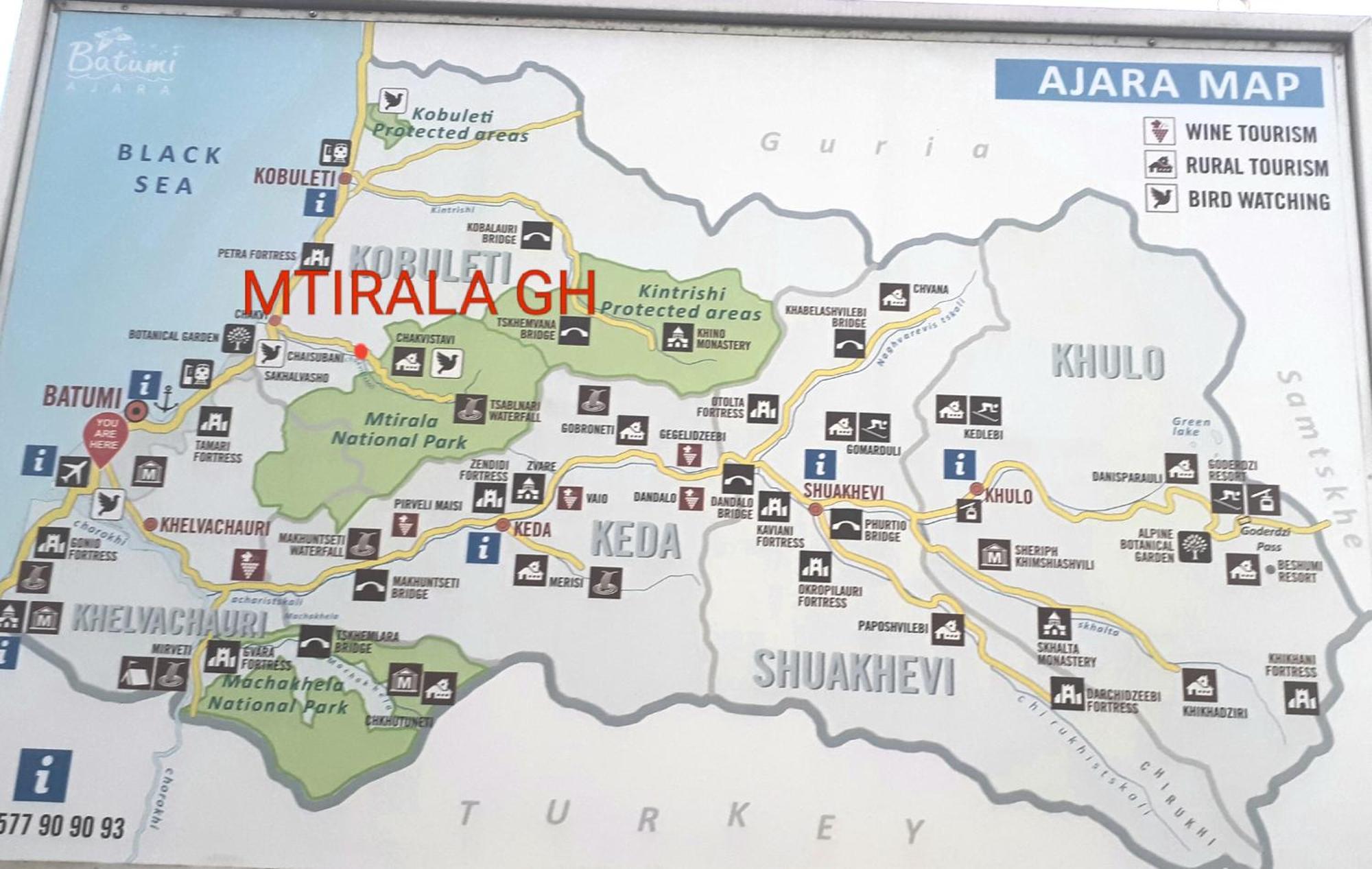 Mtirala House Hotel Khala ภายนอก รูปภาพ